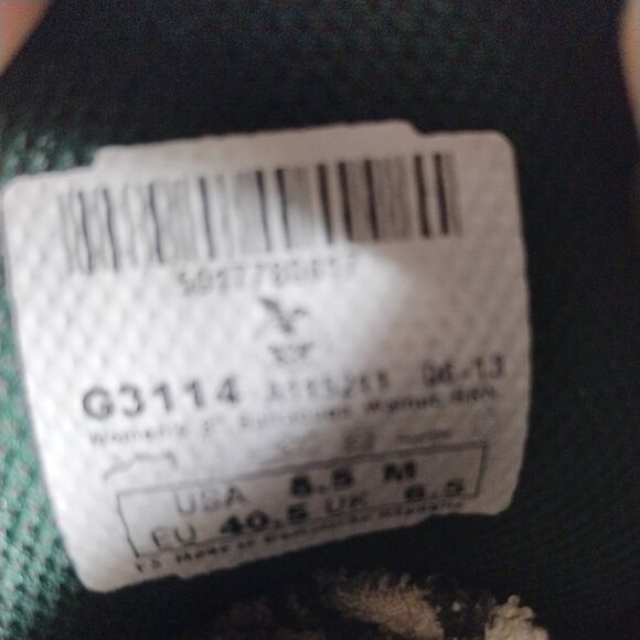 GEORGIA G3114 FARM AND RANCH BROWN LEATHER WORK LADIES 8.5 BOOTS - Picture 12 of 15